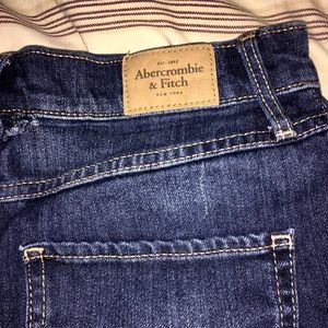 abercrombie high waisted shorts